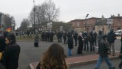 Toulouse, où la manif a été interdite en centre ville, et 600 policiers (...)