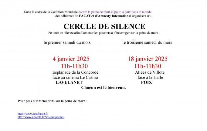 Cercle de silence