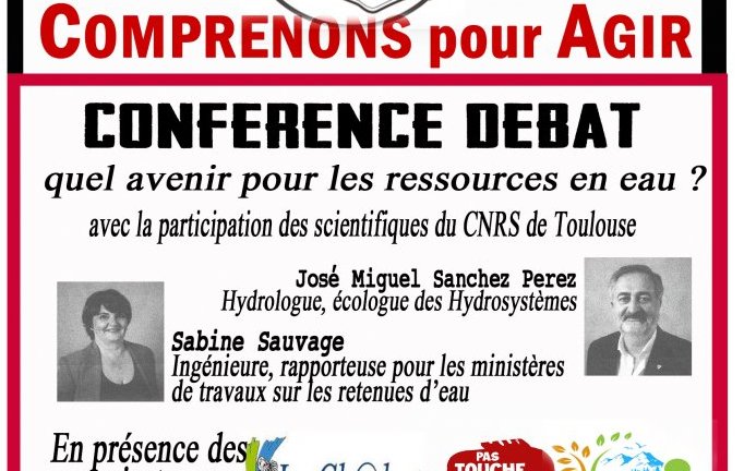 Conférence sur l'eau 3 octobre 18h Cinéma lavelanet