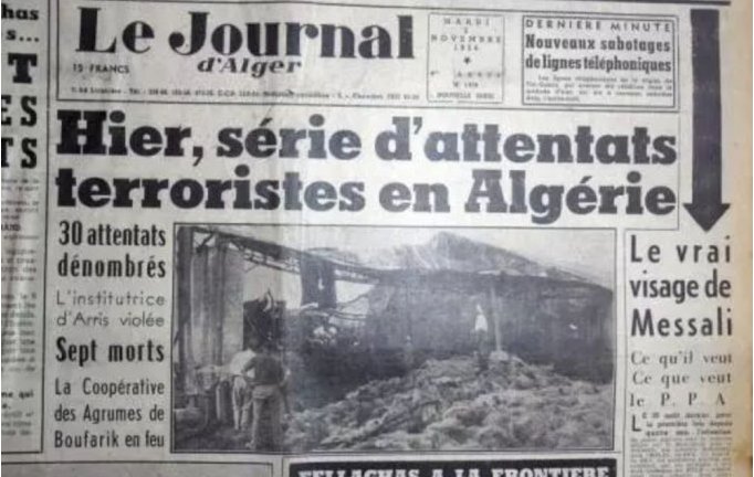 DOSSIER Toussaint 1954 : le FLN engage la guerre d'indépendance algérienne