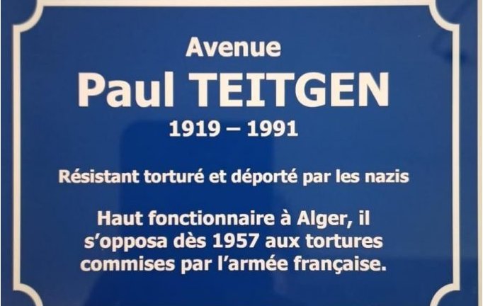 Plutôt que Bigeard, honorons Paul Teitgen qui s'opposa à la torture à Alger, par Fabrice Riceputi