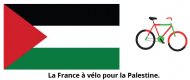 La France à vélo pour la Palestine.